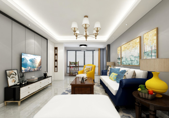 杭州海棠府【新房装修】【现代美式】132方